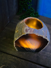 Load image into Gallery viewer, Natural Agate tea light Candle Holder (natural stone / crystal), home decor