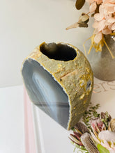 Load image into Gallery viewer, Natural Agate tea light Candle Holder (natural stone / crystal), home decor