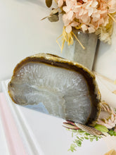 Load image into Gallery viewer, Natural Agate tea light Candle Holder (natural stone / crystal), home decor