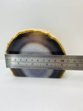 Load image into Gallery viewer, Natural Agate tea light Candle Holder (natural stone / crystal), home decor