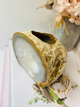 Load image into Gallery viewer, Natural Agate tea light Candle Holder (natural stone / crystal), home decor