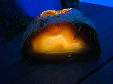 Load image into Gallery viewer, Natural Agate tea light Candle Holder (natural stone / crystal), home decor