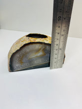Load image into Gallery viewer, Natural Agate tea light Candle Holder (natural stone / crystal), home decor or unique gift
