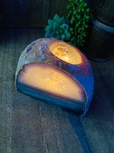 Load image into Gallery viewer, Natural Agate tea light Candle Holder (natural stone / crystal), home decor or unique gift