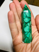 Load image into Gallery viewer, Malachite Tower Obelisk