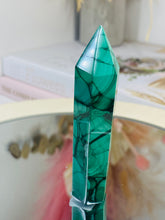 Load image into Gallery viewer, Malachite Tower Obelisk