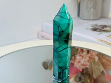 Load image into Gallery viewer, Malachite Tower Obelisk