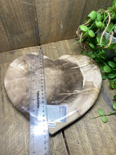 Load image into Gallery viewer, Petrified wood love heart