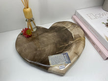 Load image into Gallery viewer, Petrified wood love heart
