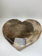 Load image into Gallery viewer, Petrified wood love heart
