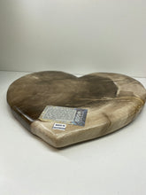 Load image into Gallery viewer, Petrified wood love heart