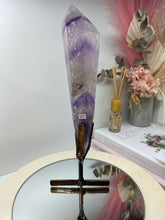 Load image into Gallery viewer, Phantom Amethyst point on display stand