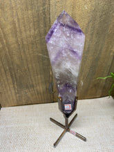 Load image into Gallery viewer, Phantom Amethyst point on display stand