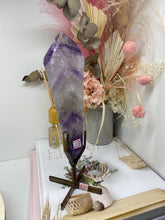 Load image into Gallery viewer, Phantom Amethyst point on display stand