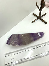 Load image into Gallery viewer, Phantom Amethyst point on display stand