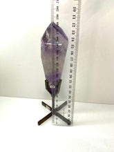 Load image into Gallery viewer, Phantom Amethyst point on display stand