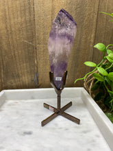 Load image into Gallery viewer, Phantom Amethyst point on display stand