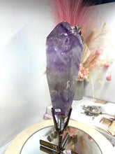 Load image into Gallery viewer, Phantom Amethyst point on display stand