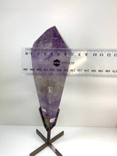 Load image into Gallery viewer, Phantom Amethyst point on display stand