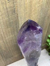 Load image into Gallery viewer, Phantom Amethyst point on display stand