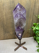 Load image into Gallery viewer, Phantom Amethyst point on display stand