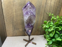 Load image into Gallery viewer, Phantom Amethyst point on display stand