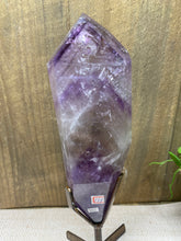 Load image into Gallery viewer, Phantom Amethyst point on display stand