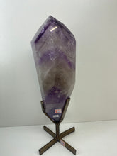 Load image into Gallery viewer, Phantom Amethyst point on display stand