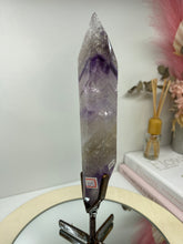 Load image into Gallery viewer, Phantom Amethyst point on display stand