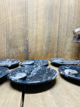 Load image into Gallery viewer, Polished Fossil Ammonite Orthoceras Bowl - home decor