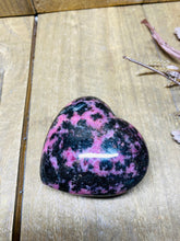 Load image into Gallery viewer, Rhodonite love heart