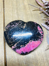 Load image into Gallery viewer, Rhodonite love heart