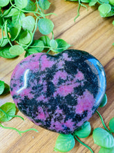 Load image into Gallery viewer, Rhodonite love heart