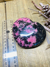 Load image into Gallery viewer, Rhodonite love heart