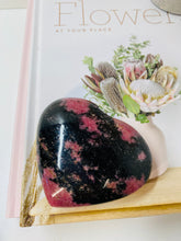 Load image into Gallery viewer, Rhodonite love heart