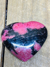 Load image into Gallery viewer, Rhodonite love heart