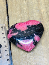 Load image into Gallery viewer, Rhodonite love heart