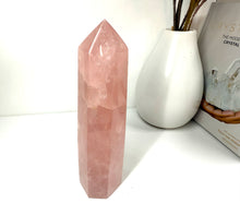Load image into Gallery viewer, Rose Quartz tower