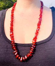 Load image into Gallery viewer, Amber bead necklace