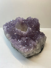Load image into Gallery viewer, Amethyst Crystal tea light candle holder - home décor