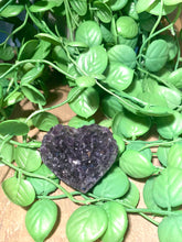 Load image into Gallery viewer, Amethyst crystal heart