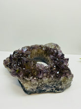 Load image into Gallery viewer, Amethyst Crystal tea light candle holder