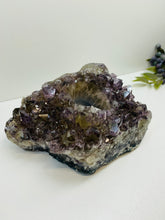 Load image into Gallery viewer, Amethyst Crystal tea light candle holder