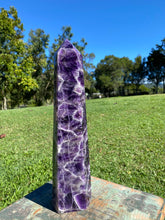 Load image into Gallery viewer, Amethyst tower -  home décor or unique bedroom display