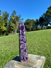 Load image into Gallery viewer, Amethyst tower -  home décor or unique bedroom display