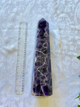 Load image into Gallery viewer, Amethyst tower -  home décor or unique bedroom display