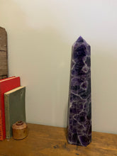 Load image into Gallery viewer, Amethyst tower -  home décor or unique bedroom display