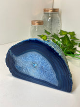 Load image into Gallery viewer, Blue Agate tea light Candle Holder 11