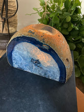 Load image into Gallery viewer, Blue Agate tea light Candle Holder 1