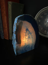 Load image into Gallery viewer, Blue Agate tea light Candle Holder
